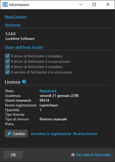 NetLimiter Activated
